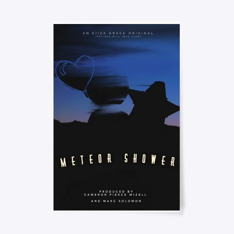 EIIZA GRACE METEOR SHOWER POSTER