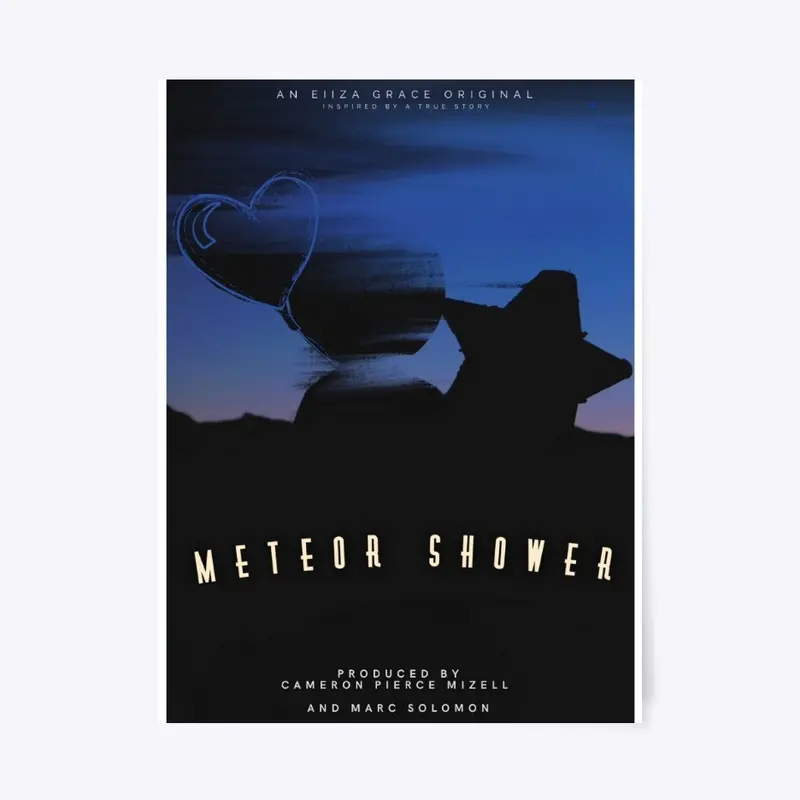 EIIZA GRACE METEOR SHOWER POSTER